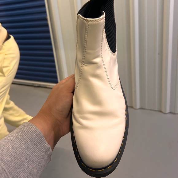 2976 SMOOTH LEATHER PLATFORM CHELSEA BOOTS size 12 - Picture 10 of 12